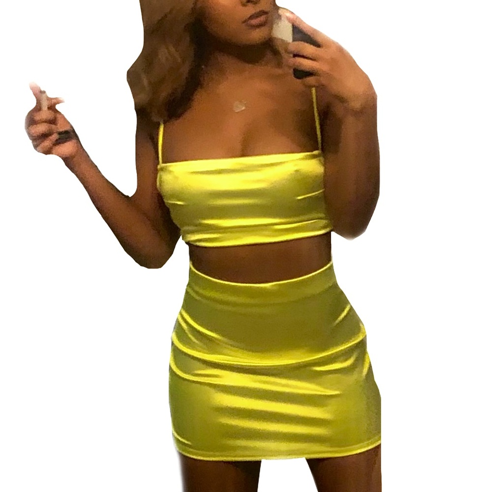 'Better Be' Neon Green Two - Piece Set